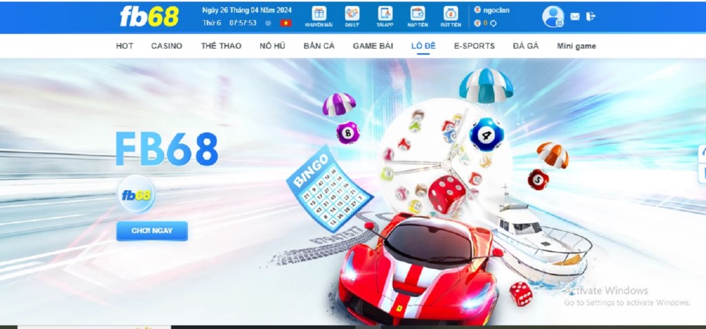 Hiện lô đề trực tuyến tại Fb68 đang được đầu tư khủng về số lượng các loại hình