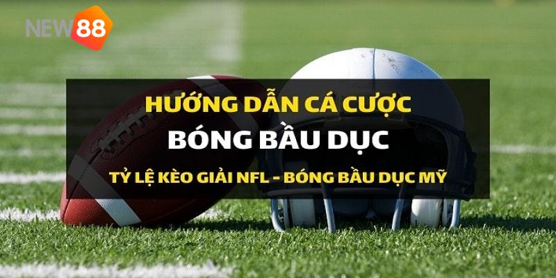 Hướng dẫn cách cược bóng bầu dục New88