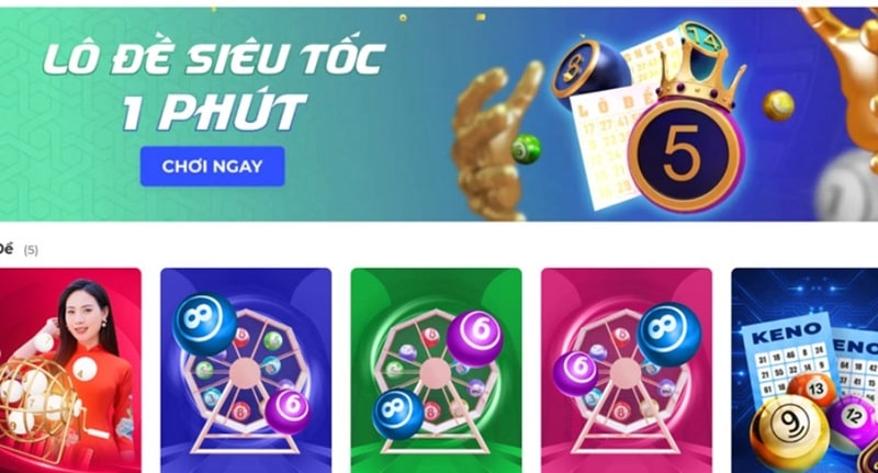 One88 sở hữu đa dạng game đỉnh cao